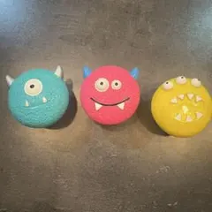 モンスター型小物収納ボックス3点セット