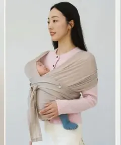 コニー抱っこ紐flex airmesh ヘッドサポート付き　ベージュ　xs-xl