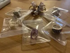 V*間様 存在感あり、ハンドメイドリング8点詰め合わせ