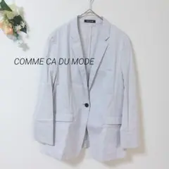 新品タグ付き CADUNE リネン混 ダブルジャケット ベージュ 定価3.1万円