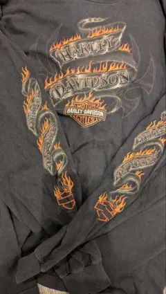 Harley-Davidson ハーレーファイヤーフレイム ロンt＃US＃ハーレ