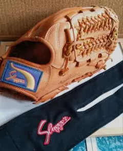 久保田Slugger 軟式用グローブ と 専用ベルト付きのサムネイル