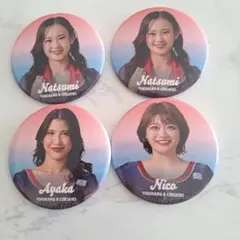 横浜ビー・コルセアーズ　チア　ビーローズ　缶バッジ