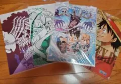 【ワンピ】クリアファイル4種