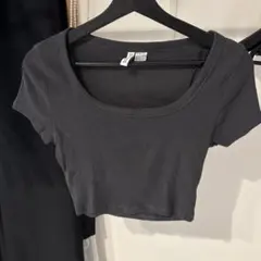 H＆M 半袖 Tシャツ グレー