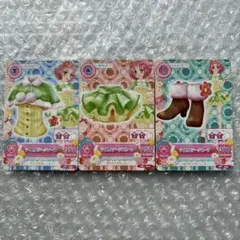 アイカツ　北大路さくら　ライムステージコーデ