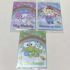 サンリオキャラクターズ ウエハース6 3枚セット