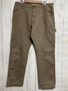 Wrangler ラングラー デニム ペインターパンツ w38 ベージュt18のサムネイル