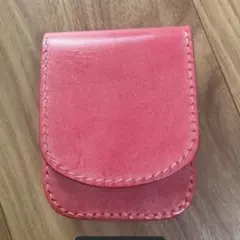 ハンドメイド　ロロマレザー　本革　リップケース　リップポーチ　コスメポーチのサムネイル