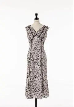 Herlipto/Lace Trimmed Floral Dress