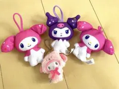 ポムポムプリン マイメロ クロミ 3点セット サンリオマスコット セット