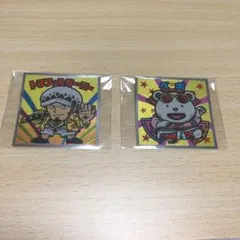 ワンピース　ビックリマンチョコ　ロー　ベポ