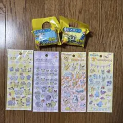 ポケモン シール 、ペットボトルカバー 6点セット