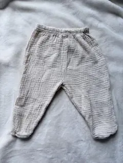 Aosta コットン ガーゼパンツ アイボリー M