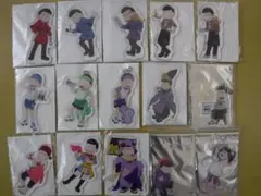 おそ松さん×セガ、コラボカフェ本舗　アクリルスタンド　15点セット　カラ松ほか