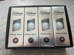 2026最新！Titleist PRO V1x ゴルフボール 4スリーブ　正規品のサムネイル