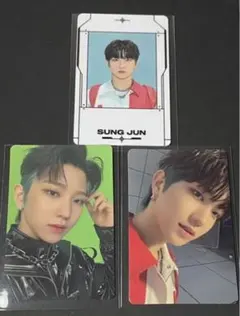 TNX ソンジュン トレカ 3枚 セット