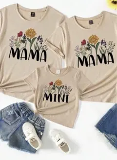 〔SHEEN〕親子Tシャツ　100-110 大人M size サイズ確認必須