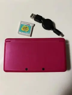 ニンテンドー3DS ピンク 本体 トモコレ付き　（初期化できました）