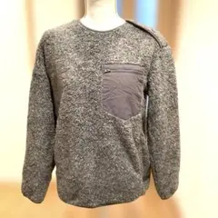 UNIQLO ユニクロ/ファーリーフリースプルオーバー（長袖）　Sサイズ　グレー