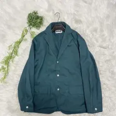 schott ショット テーラードジャケット グリーン デニムのサムネイル