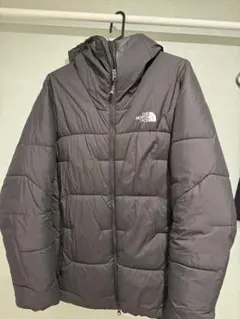 THE NORTH FACE フード付きダウンジャケット S グレー