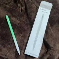 ユニバーサルスタイラスペン グリーン/ホワイトキャプティブ