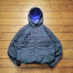 【今季大注目】90s コロンビア キルティング ダウンパーカ ブラック