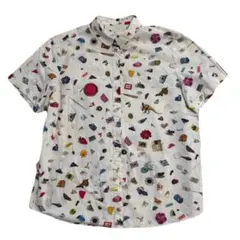 Paul Smith 花柄 総柄 シャツ アメリカンジャケット期 ポールスミス