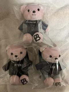 BE:FIRST ビーファースト ぬいぐるみ マナト リョウキ レオ