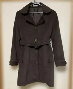 アクシーズファム コート レース フェミニン ブラウン　Mサイズ