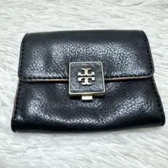 極美品　トリーバーチ　キルティング　レザー　コインケース　小銭入れ　スカイブルー 極美品 トリーバーチ キルティング レザー コインケース 小銭