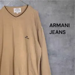 ARMANI JEANS 90年代 ヴィンテージ Vネックニット イタリア製のサムネイル