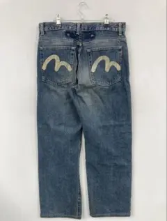 中古 EVISU LOT.9002 デニム かもめ ジーンズ 赤耳 - メルカリ