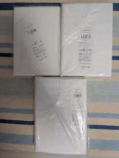 新品未使用　白無地　布団カバー　4点セット