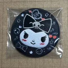 サンリオ　クロミ　刺しゅう缶バッジ