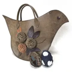 希少 ミナペルホネン mina perhonen tori bag トリバッグ