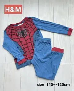 ＊Ｈ＆Ｍ　スパイダーマン パジャマ 上下セット110〜120cm＊