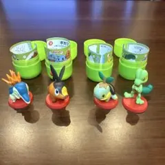 ポケットモンスター　チョコエッグ　旅立ちの3匹　4体セット