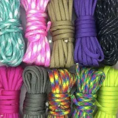 【現品】¥650 ❤️ パラコード ① 〈4mm〉3m×10本 まとめ売り