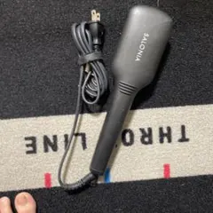 SALONIA ブラシヘアアイロン ブラック