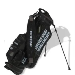 BRIEFING WIND AND SEA キャディバッグ サックス sax 限定コラボ【迷彩サックスブルー】BRIEFING WIND AND SEA キャディ