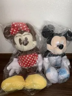 ミッキー　ミニー　ぬいぐるみ　　　新品