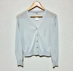 UNIQLO ライトVネックカーディガン シアー S