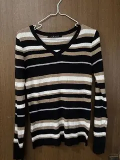 INGNI ストライプニットセーター M