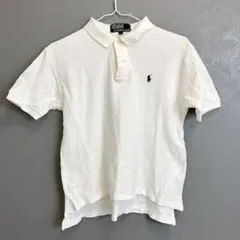 N93-6○ Polo by Ralph Lauren ホワイトポロシャツ