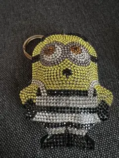 ミニオンズ　キラキラ　キーホルダー