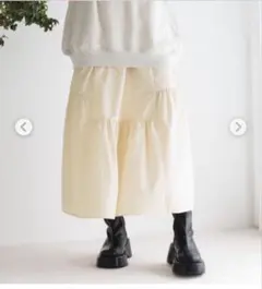 新品未使用品・タグあり　レプシィム　フレアスカート ロングスカート