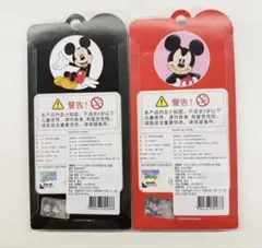 【海外正規品】ボンボンドロップ風シール ミッキーとミニー　3D立体 2枚セット