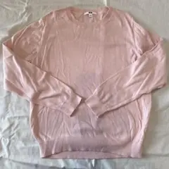 ユニクロ　コットン　ニット
